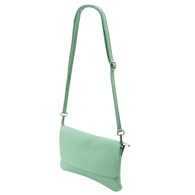 Ital. Gossip shoulder bag in grained cowhide SHG149