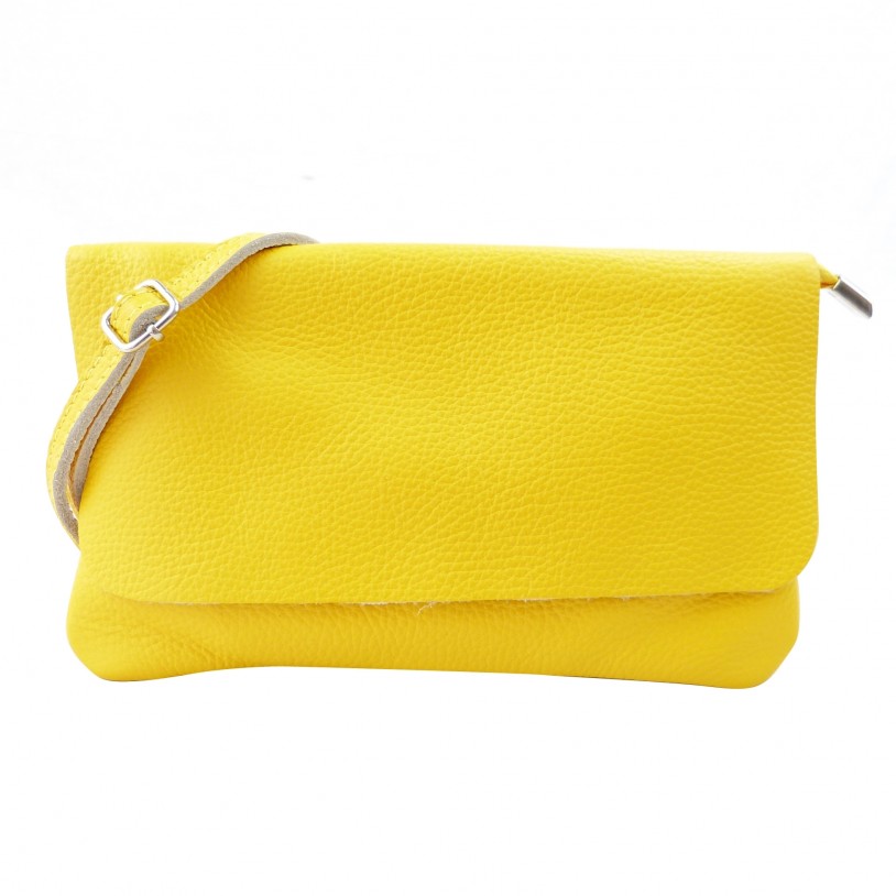 Ital. Gossip shoulder bag in grained cowhide SHG149