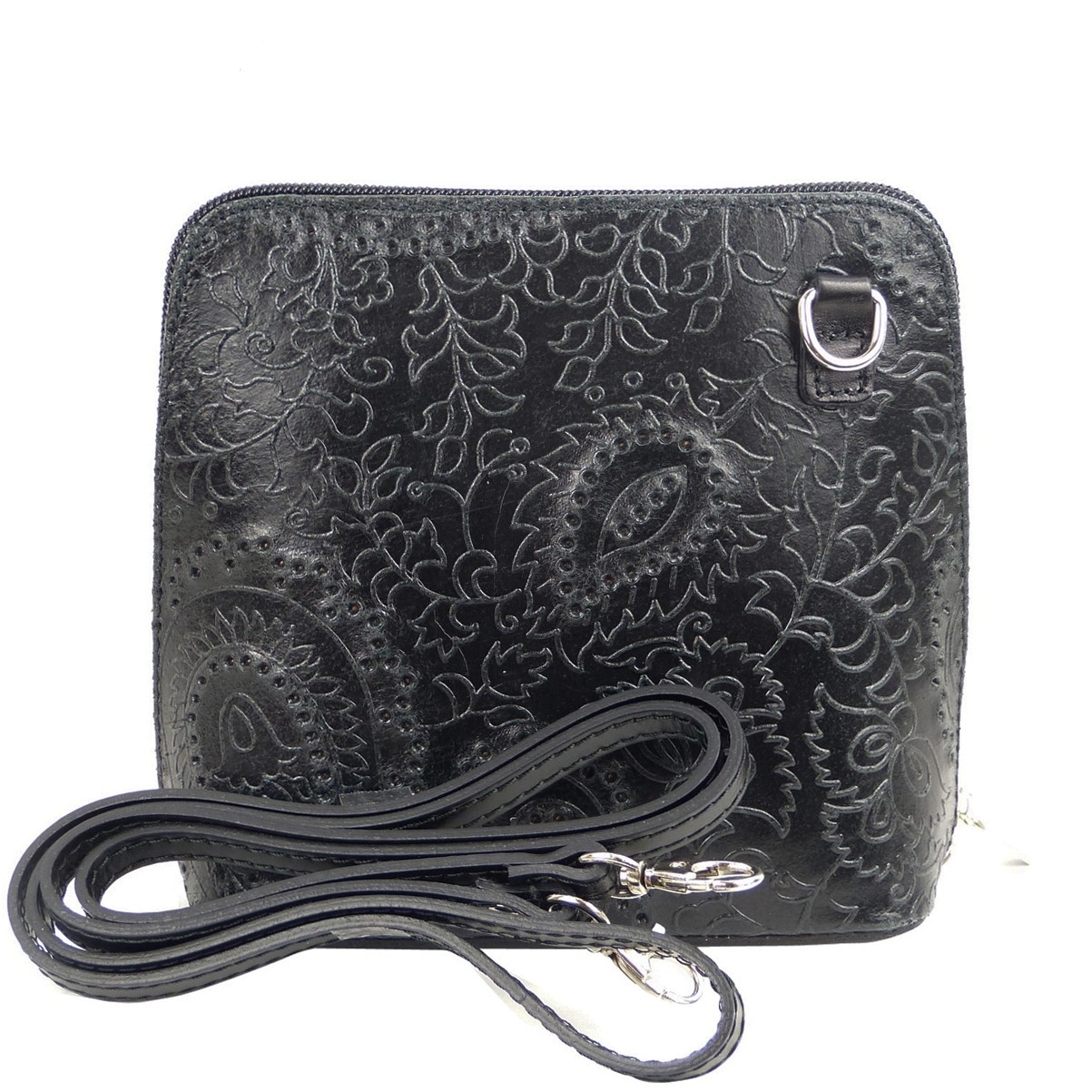 WOMEN'S SHOULDER BAG OF LEATHER WITH SMALL PRINT BLUMEM SHG1215