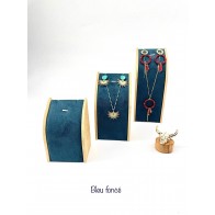 PRESENTOIR. BLEU  3 EN 1